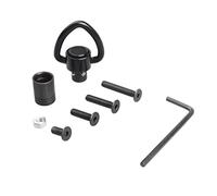 JSGHGDF Rouges Serrage en Acier Hautes Rondres À Bouton-Poussoir Pincers Décrochage en Métal avec Outil D'installation Équipement Camping Buckles Détachables