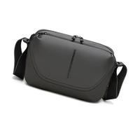 JSGHGDF Sac à bandoulière léger avec plusieurs compartiments et bandoulière ergonomique pour photographes, gris