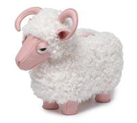 JSGHGDF Sac à bandoulière tendance sur le thème des moutons avec fermetures éclair, sac à bandoulière en polyuréthane, idéal pour les trajets quotidiens, rose