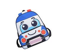 JSGHGDF Sac à dos préscolaire de couleur vive avec ceinture d'épaule renforcée, confortable à transporter toute la journée, sacs lavables pour enfants, bleu