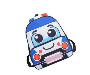 JSGHGDF Sac à dos préscolaire de couleur vive avec ceinture d'épaule renforcée, confortable à transporter toute la journée, sacs lavables pour enfants, bleu