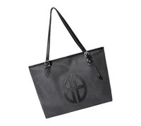 JSGHGDF Sac à main souple en polyuréthane pour femme grande capacité sous les bras pour l'université et les vacances utilisation quotidienne soirée PU, Noir