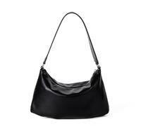 JSGHGDF Sac coréen simple en cuir PU avec finition texturée douce et modifiable - Rangement préliminaires - Mode supplémentaire - Bandoulière en cuir synthétique, Noir , One Size