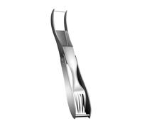 JSGHGDF Séparateur de melon de qualité professionnelle avec piercing et fourchette pratique pour la préparation de grands fruits et tranches de pastèque antirouille