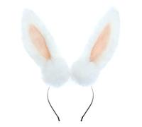 JSGHGDF Serre-tête à grandes oreilles pour femme - Accessoire de cheveux pour Halloween et cosplay