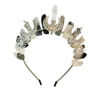 JSGHGDF Serre-tête de mariage grec pour fille Cosplay Modèle Show Hairband avec décors