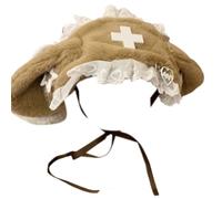 JSGHGDF Serre-tête en dentelle plissée pour fille, bal masqué, prise de photos, carnaval, fête