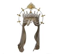 JSGHGDF Serre-tête en forme d'auréole Cosplay pour femmes maquillage bandeau pour festival fête enfants spectacles accessoires pour cheveux