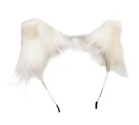 JSGHGDF Serre-tête oreilles de chat pour femme et fille - Fausse fourrure - Costume de cosplay