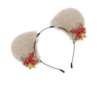 JSGHGDF Serre-tête pour le Nouvel An - Accessoire photo amusant - Pour fête karaoké - Nœud de Noël - Pour scène de Noël