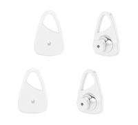 JSGHGDF Stabilisateurs de boucles d'oreilles conçus en forme de pétale pour une utilisation toute la journée, rehausseurs de bijoux portables en laiton, stabilisateurs de pétales à porter toute la