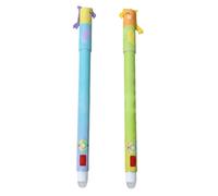 JSGHGDF Stylo à encre gel effaçable à thème - Écriture lisse - Prise en main confortable - Pour étudiants, artistes, prise de notes, journal, effacement, gribouillage, boîte élégante