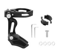 JSGHGDF Support de lit en métal, plaque réglable verticale, finition anti-corrosion, montage silencieux sans outils, protection contre la chaîne de vélo dans le monde entier