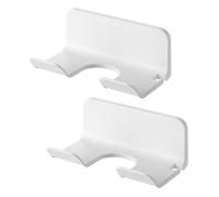 JSGHGDF Support de montage pour sèche-cheveux parfait pour les petites salles de bains et locations, pas besoin de perceuse, de déni de perceuse, support de sèche-cheveux