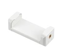 JSGHGDF Support de téléphone en polystyrène pour autoportrait avec support de griffe et filetage femelle 6,35 mm 6 10 cm Support trépied pour smartphone avec double vis