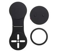 JSGHGDF Support de téléphone magnétique stable et compact en métal pour ordinateur portable pour un accès facile et multitâche pour ordinateur portable de véhicule