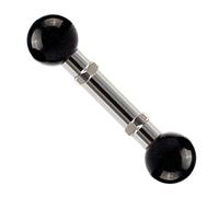 JSGHGDF Support universel pour téléphones et tablettes avec double tête sphérique - Support réglable - Poignées antidérapantes