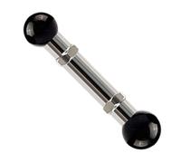 JSGHGDF Support universel pour téléphones et tablettes avec double tête sphérique - Support réglable - Poignées antidérapantes