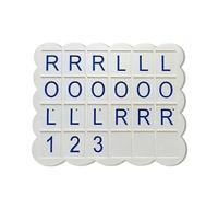 JSGHGDF Tableau d'entraînement compact imprimé en 3D pour l'étude individuelle et les méthodes d'organisation du jeu Mahjong