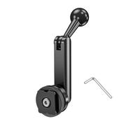 JSGHGDF Universals Adaptateur de tête sphérique de 17 mm avec griffe de fixation pour téléphone de voiture et accessoires d'appareil photo Support rotatif de téléphone