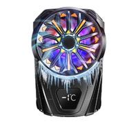 JSGHGDF Ventilateur de refroidissement pour téléphone de jeu avec écran numérique, technologie semi-conducteur, sans vibrations