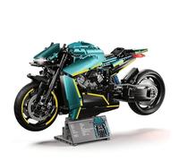 JSINMA Technic AMB001 Ensemble de construction hyper moto pour adultes, modèle de vélo à grande échelle 1:5 avec lumières LED, affichage d'ingénierie mécanique, cadeau de collection, plus de 2100