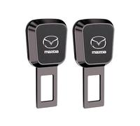 JsjjQf 2 Pièces Boucle De Ceinture De Sécurité De Voiture pour Mazda MX-3 MX-30 MX-5 MX-6,Clip de Boucle de Ceinture Adaptateurs de Ceinture de Sécurité,C-Normal