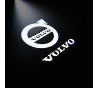 JsjjQf 2 Pièces Feux Bienvenue Voiture pour Volvo XC90 Standard Edition 2012-2024,Projecteur de Portière de Voiture LED Projection Logo Feux Accessoires Décoratifs