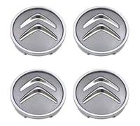 JsjjQf 4 Pièces Cache Moyeux pour Citroen DS3 2009-2010 2011 2012 2013 2014 60MM,Enjoliveurs Centre de Roue Bouchon de JanteEtanche Antipoussière Pneus Accessoires,D