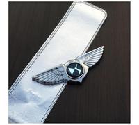 JsjjQf Auto Emblème pour DS Spirit DS3 DS4 DS4S DS5 DS 5LS DS7,Logo Emblème Badge Remplacement Avant et Arrière Capot Coffre Emblèmes Autocollants Décorer Accessoires