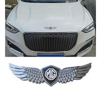 JsjjQf Auto Emblème pour MG MG3 ZR ZS ES HS EZS 5 6 TF,Logo Emblème Badge Remplacement Avant et Arrière Capot Coffre Emblèmes Autocollants Décorer Accessoires,B