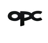 JsjjQf Auto Emblème pour Opel opc,Logo Emblème Badge Remplacement Avant et Arrière Capot Coffre Emblèmes Autocollants Décorer Accessoires