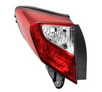 JsjjQf Feu Arrière de voiture pour Toyota CH-R 2018 2019 2020 2021,Feu De Stop Clignotant Lampe Lampe de Pare-chocs Feu Arrière LED De Remplacement,Left Outer-normal