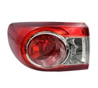 JsjjQf Feu Arrière de voiture pour Toyota Corolla 2010 2011 2012 2013,Feu De Stop Clignotant Lampe Lampe de Pare-chocs Feu Arrière LED De Remplacement,Left Outer-normal