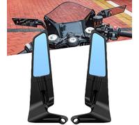 JsjjQf Rétroviseur Moto pour Kawasaki Ninja 1000 SX 1000SX Ninja1000sx,Rétroviseurs Latéraux Rétroviseur Latéral de Moto Rétroviseurs D'extrémité de Guidon de Moto,B Blue