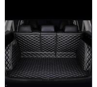 JsjjQf Voiture Tapis Coffre pour Volkswagen Tiguan 2017-2022 2023 2024,Cuir Couverture Complète Moquettes Doublure Housse Protection Anti-saleté Intérieur Accessoires,A