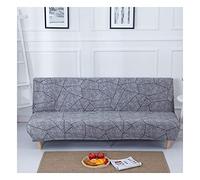 JSKK Housse de Clic Clac Couverture de Canapé sans Bras 3/2/1 Places Housse de Canapé Extensible Lit sans Accoudoirs Housse Clic Clac Matelassée Bz Housse pour Canapé Banquette