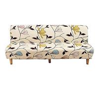 JSKK Housse de Clic Clac Couverture de Canapé sans Bras 3/2/1 Places Housse de Canapé Extensible Lit sans Accoudoirs Housse Clic Clac Matelassée Bz Housse pour Canapé Banquette