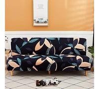 JSKK sans Bras Housse De Clic Clac Canapé-lit 3/2/1 Places Housse De Canapé Canapé-lit Extensible sans Accoudoirs Housse Clic Clac Matelassée Bz Couverture De Canapé pour Banquette