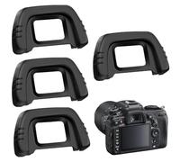 JSKWIKE 4 Pcs œilletons pour Appareil Photo Nikon D7000 D600 D80 D90 D40 D50 D200 D300 Remplace Nikon DK-21