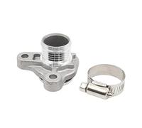 JSLER Connecteur de Tuyau d'eau adapté à la BMW 335i, Accessoires en Aluminium ou en Plastique 11537541992 11537544638 7544789 11537545890 (Color : Aluminum Style)