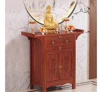 JSLJJBD Personal Shrine Table d'autel de Méditation en Bambou Niche De Bouddha avec Tiroir Support de Prière Puja idéale pour Les Temples Rosewood 88cmx48cmx108cm