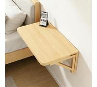 JSLXNDM Table Murale Rabattable Table Pliante Murale Rabattable en Bois, Table à Rabat pour Cuisine Chambre Salon Bureau, Blanchisserie, Table Enfant, Peu Encombrant 120 * 50cm/47 * 20in