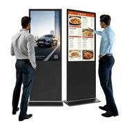 JSMDLN écran D'affichage Numérique 43/50/55 Pouces, Lecteur Publicitaire sur Pied Tactile 4k Uhd, écran Partagé Intelligent, Prise en Charge De La Télécommande, Android 11 (2+32 Go),1 Pièce 50in