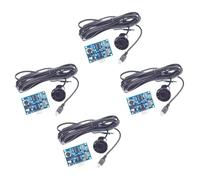JSN-SR04T Lot de 4 modules de capteur de distance ultrasonique intégrés avec modules de mesure de capteur de proximité