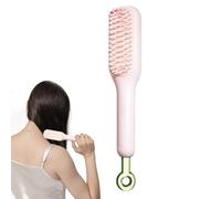 Jsnwernb Brosse à cheveux à poils rétractables, brosse à cheveux télescopique,Peigne de massage pour femmes - Peigne de massage du cuir chevelu facile à nettoyer, brosses de coiffure antistatiques
