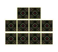 Jsnwernb de Tir | Feuilles De en Papier 30x30 Cm - d'Entraînement - pour Entraînement en Extérieur/Intérieur - Loisirs et Jeux Réflexion