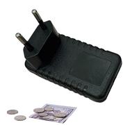 Jsnwernb Faux Chargeur Avec Compartiments Secrets,Organisateur Domestique Portable Réaliste,Conteneurs de Dissimulation Sécurisés - Pour La Protection D Urgence Des Clés Cartes Cuisine Bureau Voyage