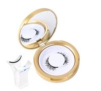 Jsnwernb Faux Cils Magnétiques | Ensemble De Maquillage Sans Colle Pour Cils | Postiches Légers,Pour Femmes Cosplay Fête Rassemblement Quotidien Scène Photographie Salon Trajets Déplacements