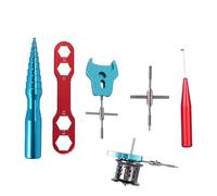 Jsnwernb Kit d'entretien de moulinets de pêche en eau salée | Accessoires pour l'entretien de l'équipement de pêche - Kit de montage de moulinets de pêche pour la pêche, la compétition, l'atelier, les